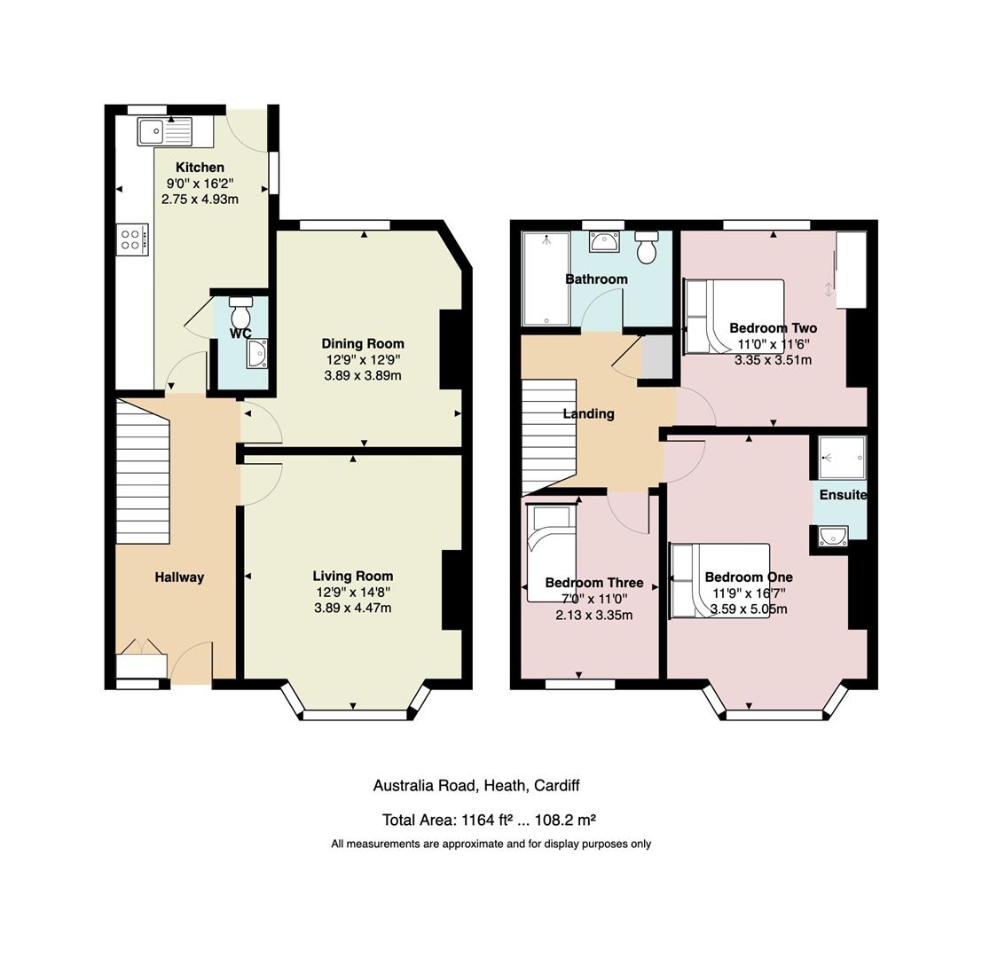 Floorplan for Australia Road, Heath